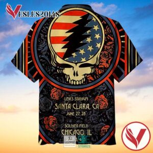 Grateful Dead Sign Casual Hawaiian Shirt, Best Gifts For Summer Vesles2014S 2