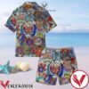 Grateful Dead Skulls Unisex Hawaiian Shirt And Short, Unique Gifts For Friends - Vesles2014S 1