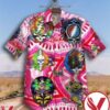 Grateful Dead Symbols Unisex Pink Hawaiian Shirt And Short, Unique Gifts For Friends - Vesles2014S 1