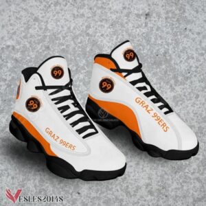 Graz 99ers Logo Air Jordan 13 Shoes, Best Sneaker Gifts For Fans - Vesles2014s 1