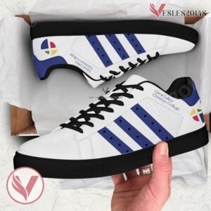 Great Lakes Christian College Logo Stan Smith Shoes, Unique Sneaker For Fans - Vesles2014s 1