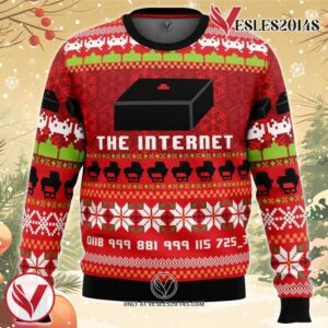 Great Reception The Internet Ugly Christmas Sweater, Unique Christmas Gift For Fans - Vesles2014S