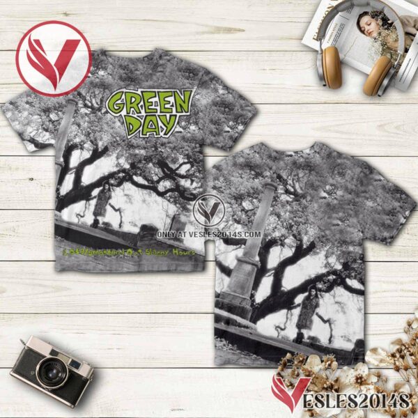 Green Day 1,039 Smoothed Out Slappy Hours Album Cover Shirt , Unique Gifts For Music Lovers - Vesles2014S X0k