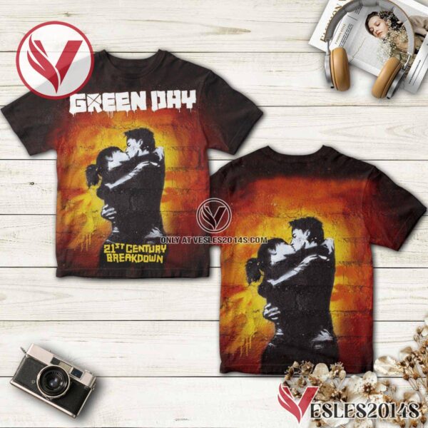 Green Day 21st Century Breakdown Album Cover Shirt, Unique Gifts For Music Lovers - Vesles2014S