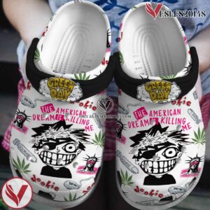 Green Day Band Music Crocs Crocband Clogs Shoes, Unique Gifts For Fans Style 1 - Vesles2014S 2