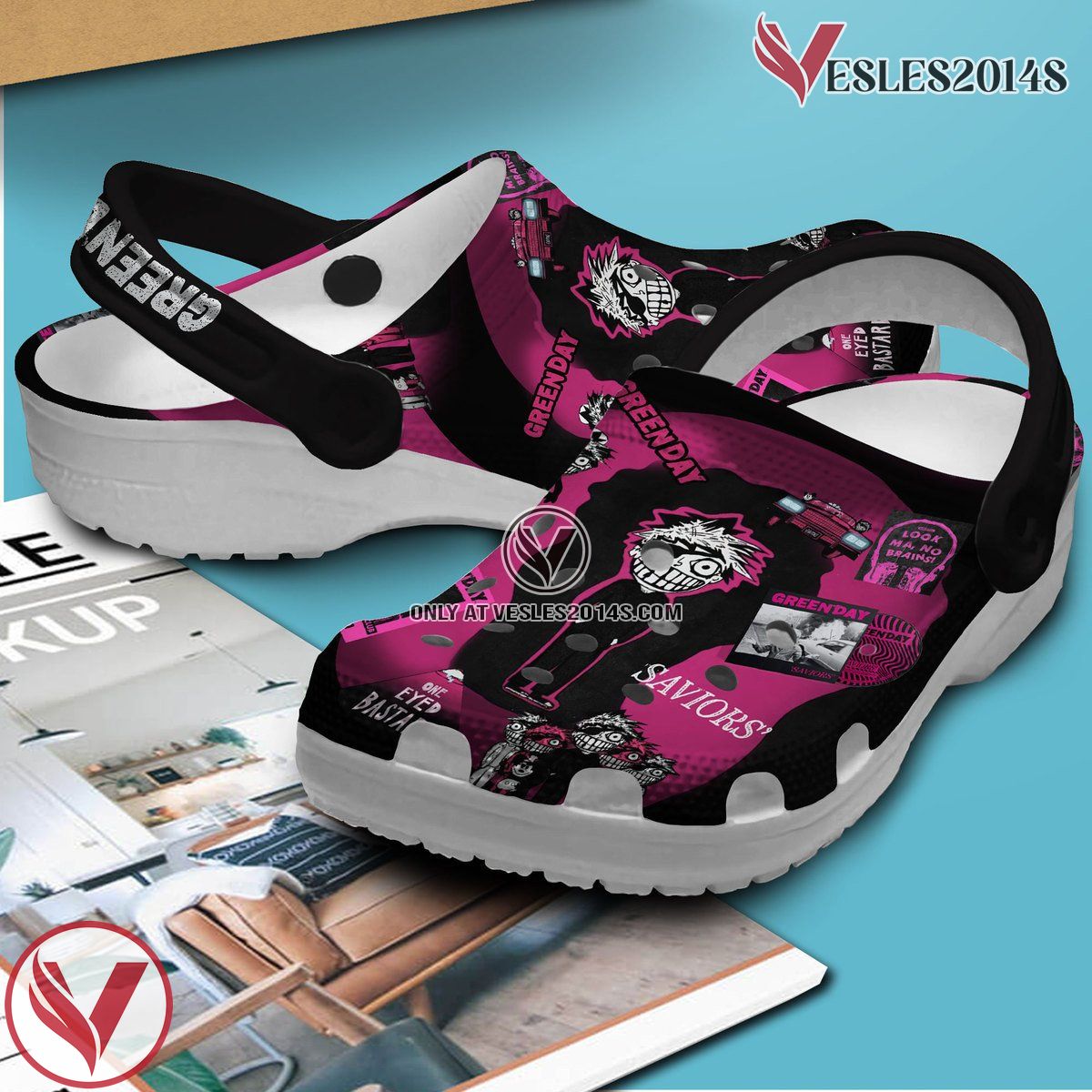 Green Day Band Music Crocs Crocband Clogs Shoes, Unique Gifts For Fans Style 7 - Vesles2014S 3
