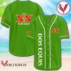 Green Dos Equis Baseball Jersey, Perfect Gifts For Fans - Vesles2014S