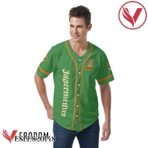 Green Jagermeister Baseball Jersey, Perfect Gifts For Fans - Vesles2014S 2