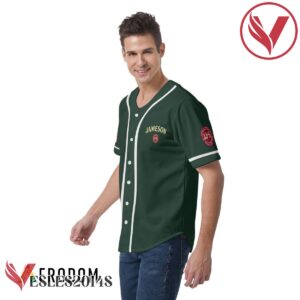 Green Jameson Whiskey Baseball Jersey, Perfect Gifts For Fans - Vesles2014S 4