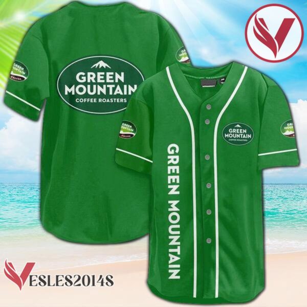 Green Mountain Coffee Roasters Baseball Jersey, Perfect Gifts For Fans - Vesles2014S