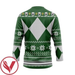 Green Power Ugly Hockey Jersey, Trending Gifts For Fans - Vesles2014s 1