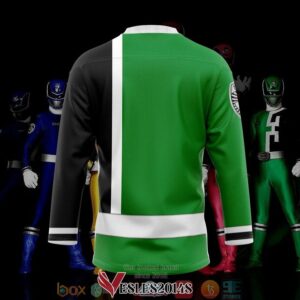 Green Ranger S.P.D Hockey Jersey Shirt, Trending Gifts For Fans - Vesles2014s 3