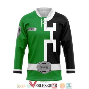 Green Ranger S.P.D Hockey Jersey Shirt, Trending Gifts For Fans - Vesles2014s