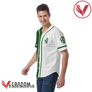Green White Buffalo Trace Baseball Jersey, Perfect Gifts For Fans - Vesles2014S 3