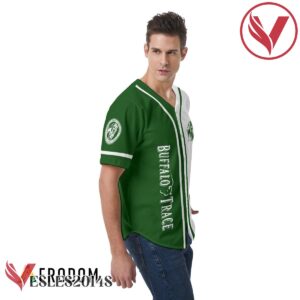 Green White Buffalo Trace Baseball Jersey, Perfect Gifts For Fans - Vesles2014S 4