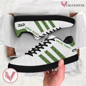 Greene County Career and Technology Center Logo Skate Shoes, Unique Sneaker For Fans - Vesles2014s 1