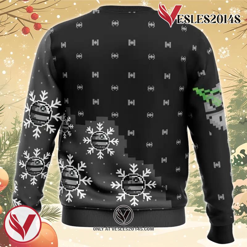 Greetings from Death Star Star Wars Ugly Christmas Sweater, Unique Christmas Gift For Fans - Vesles2014S 1