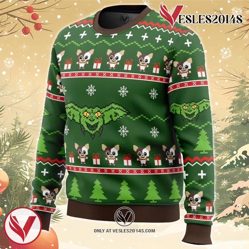 Gremlins Ugly Christmas Sweater, Unique Christmas Gift For Fans - Vesles2014S PyG 1