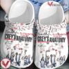 Grey Anatomy American Medical TV Show Nurse Crocs Crocband Clogs Comfortable Shoes For Men Women, Unique Gift From  Vesles2014S