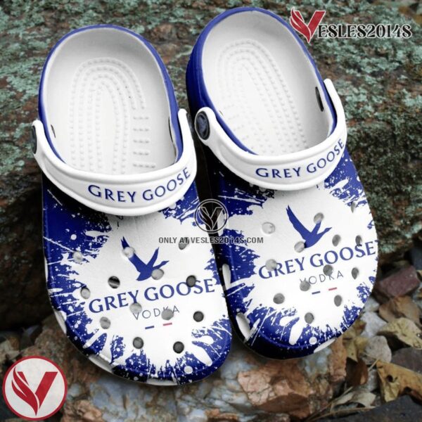 Grey Goose Crocs Clogs Comfortable Crocband Shoes For Men Women, Unique Gift From  Vesles2014S