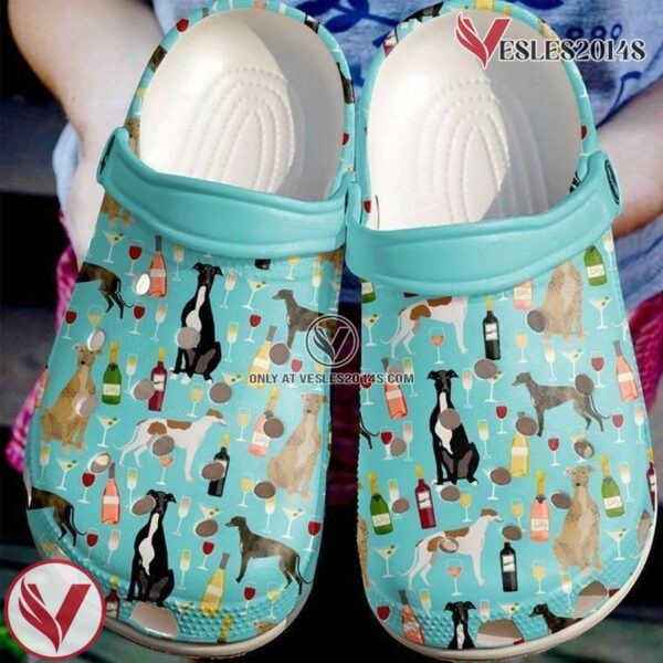 Greyhound Clog Shoes, Unique Gift From  Vesles2014S