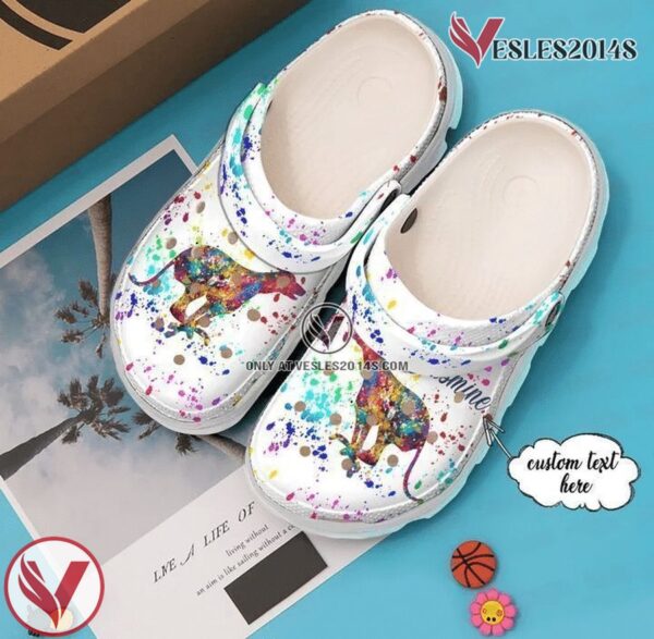 Greyhound Personalized Running Clog Shoes, Unique Gift From  Vesles2014S