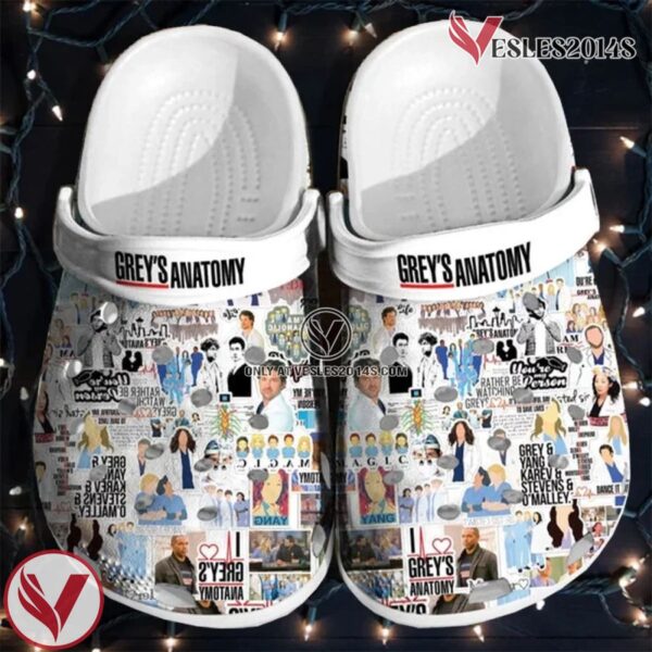 Grey’s Anatomy Crocs Clog Shoes Style 1, Unique Gift From  Vesles2014S 2