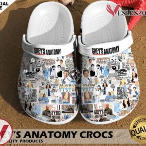 Grey’s Anatomy Crocs Clog Shoes Style 1, Unique Gift From  Vesles2014S