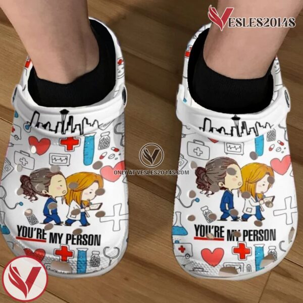 Grey’s Anatomy Crocs Clog Shoes Style 2, Unique Gift From  Vesles2014S 2