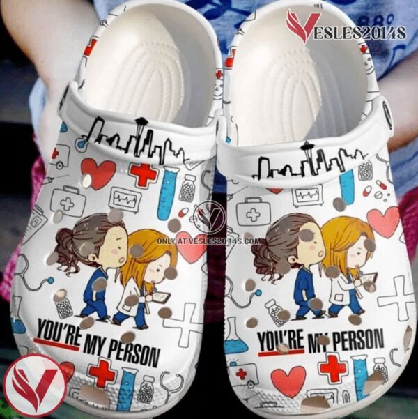Grey’s Anatomy Crocs Clog Shoes Style 2, Unique Gift From  Vesles2014S