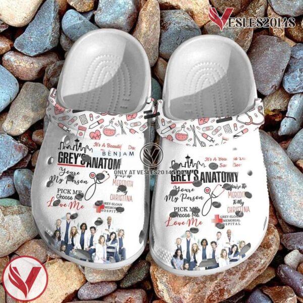 Grey’s Anatomy Crocs Clog Shoes Style 3, Unique Gift From  Vesles2014S 2