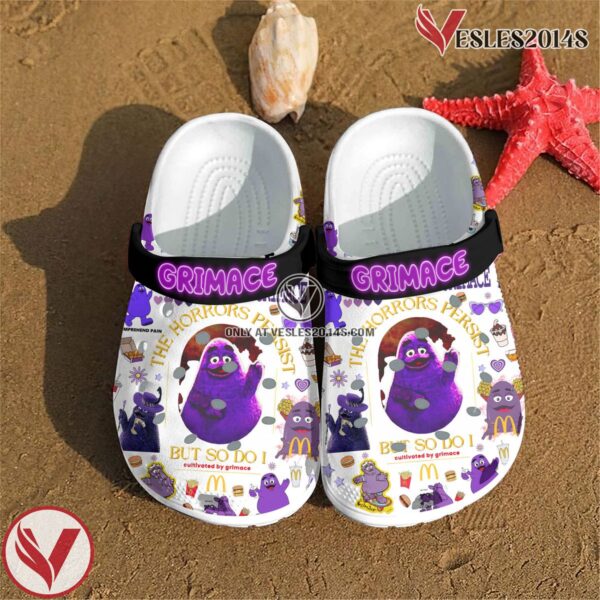 Grimace Crocs Crocband Clogs Shoes Comfortable For Men Women and Kids, Unique Gift From  Vesles2014S