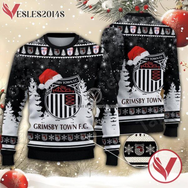 Grimsby Town Sport Ugly Christmas Sweater, Unique Gifts For Fans - Vesles2014aS 1