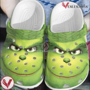 Grinch Christmas Crocs Crocband Clogs Comfortable Shoes For Men Women, Unique Gift From  Vesles2014S