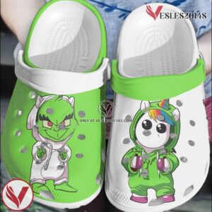 Grinch Christmas Crocs Crocband Clogs Shoes Comfortable For Men Women, Unique Gift From  Vesles2014S