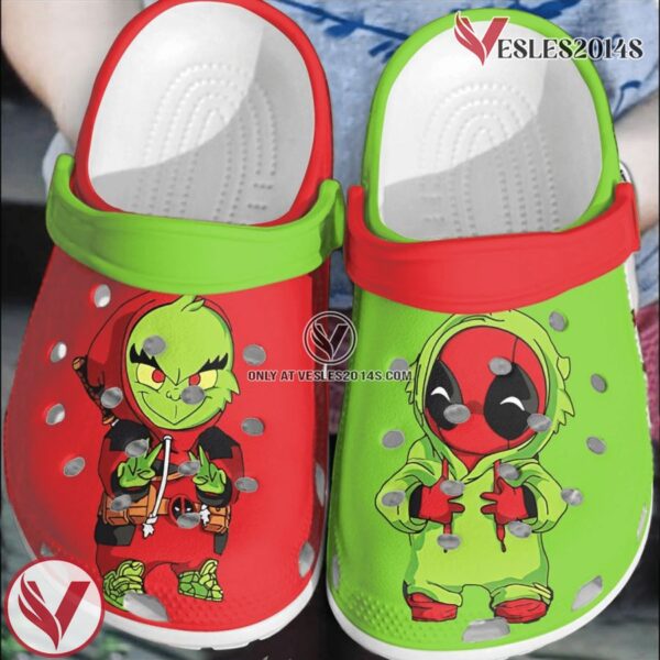 Grinch Christmas Crocs Crocband Shoes Comfortable Clogs For Men Women, Unique Gift From  Vesles2014S