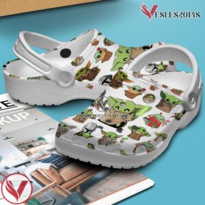 Grogu Starwar Movie Crocs Crocband Clogs Shoes Comfortable For Men Women and Kids - Vesles2014S 2
