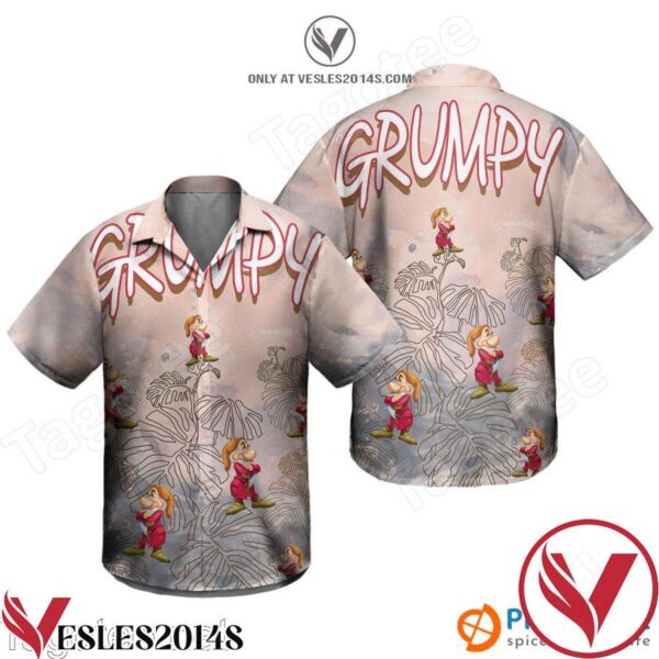 Grumpy Disney Hawaiian Summer Tropical Hawaiian Shirt, Unique Gifts For Friends - Vesles2014S 1