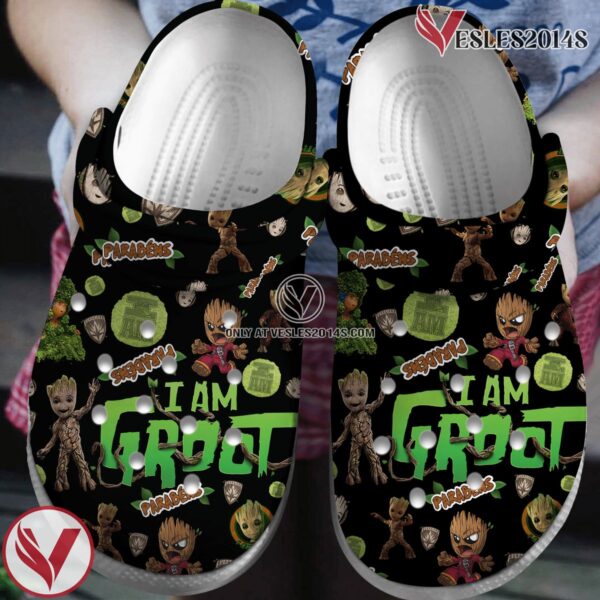 Guardians Of The Galaxy Movie Crocs Crocband Clogs Shoes Comfortable For Men Women and Kids Style 4 - Vesles2014S