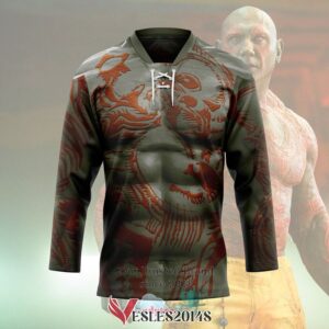 Guardians of the Galaxy D The Destroyer Hockey Jersey, Trending Gifts For Fans - Vesles2014s 2