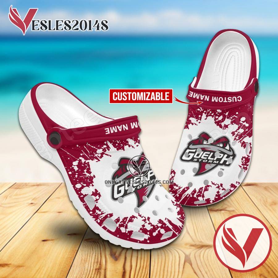 Guelph Storm Personalized Crocs Shoes For Men And Women, Unique Clogs Shoes For Fans - Vesles2014S
