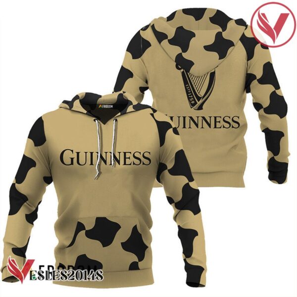 Guinness Beer Beige Stand Out Golf Club Hoodie & Zip Hoodie - Vesles2014S