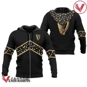 Guinness Beer Black Wine Pattern Hoodie & Zip Hoodie - Vesles2014S 1