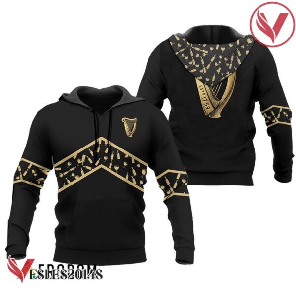 Guinness Beer Black Wine Pattern Hoodie & Zip Hoodie - Vesles2014S