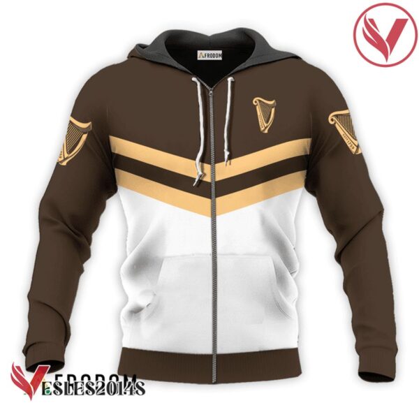 Guinness Beer Brown Tennis Hoodie & Zip Hoodie - Vesles2014S 2