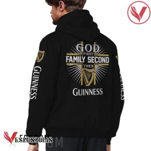 Guinness Beer Fleece Zip Up Hoodie - Vesles2014S 2