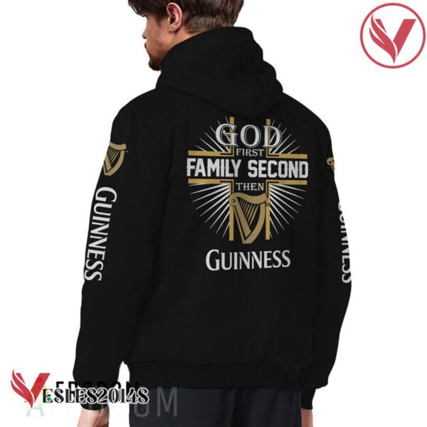 Guinness Beer Fleece Zip Up Hoodie - Vesles2014S 2