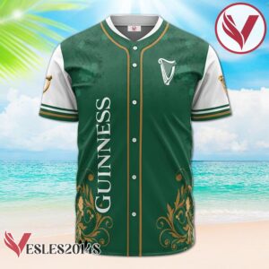 Guinness Beer St. Patrick's Day Leprechaun Baseball Jersey, Perfect Gifts For Fans - Vesles2014S 2