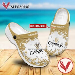 Guinness Logo Crocs Shoes For Men And Women, Unique Clogs Shoes For Fans - Vesles2014S