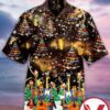 Guitar And Christmas Tree Hawaiian Shirt, Unique Gifts For Friends - Vesles2014S 1